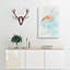 Flamingo Bird - Wrapped Canvas-56640606