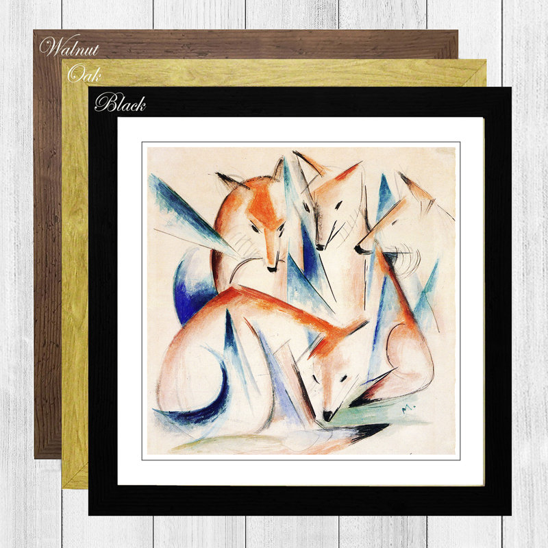 Single Picture Frame Painting, Black