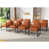 Orange Faux Leather selected