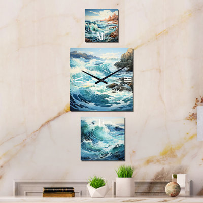 Makalea Metal Wall Clock