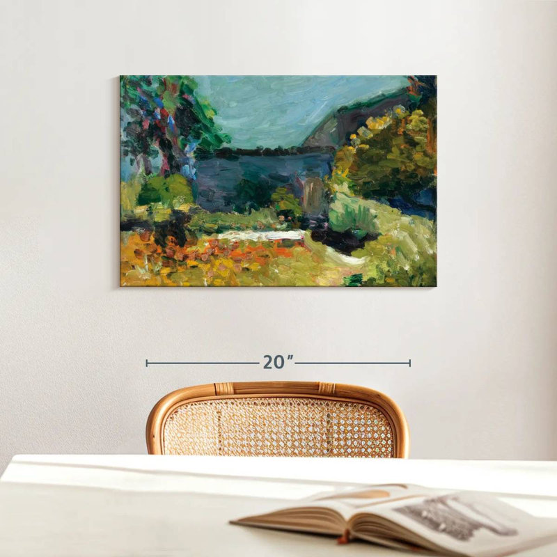 Paysage de Senne, 1898, H 16 po x l 24 po
