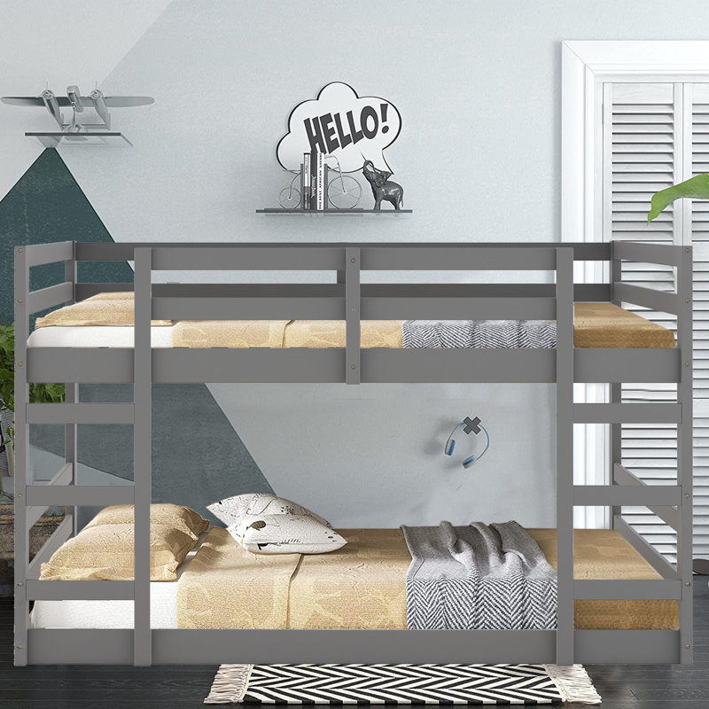 Lit superposé Genive par Harriet Bee, gris, Simple
