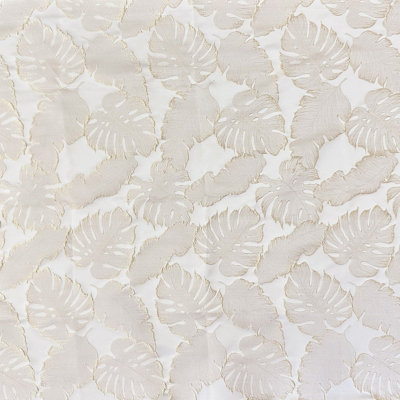 Haney Fabric | Shiny Floral Jacquard Fabric | Drapery & Curtain Fabric