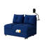 Fauteuil convertible polyvalent avec port USB et support pour téléphone-1911124277