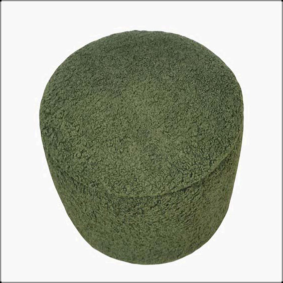 Round Storage Ottoman