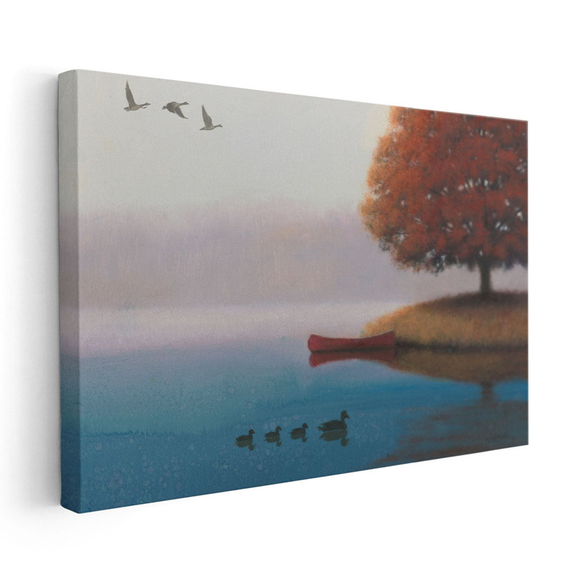 «Early in the Morning», reproduction d'art sur toile, H 32 po x l 48 po