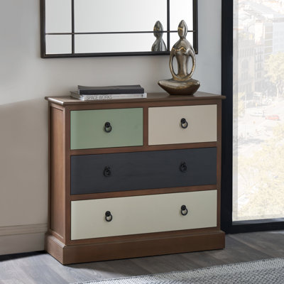 80 cm W Chest of 4 Drawers