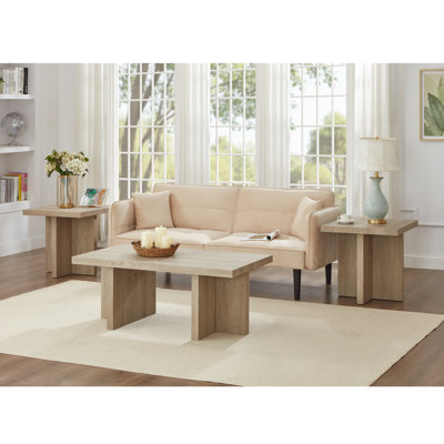 Ensemble de 3 tables basses, tables basses et 2 tables de bout Breunig