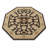 Beachampton Hand Tufted Wool Eco-Friendly Area Rugs - Octagon, Brown Beige Color, Oriental Design, High Pile Thick Handmade Anti Skid Area Rugs for Living Room, Bed Room-182294705