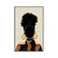 Black Hair No. 14 by Domonique Brown - Print on Canvas-1758803060-1758803057