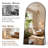Malesha Large Modern Full Length Arched Aluminum Alloy Framed Floor Mirror-344613379-344613390