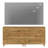 2-In-1 TV Stand With 6 Drawers For 75+ Inches Tvs-2128900249