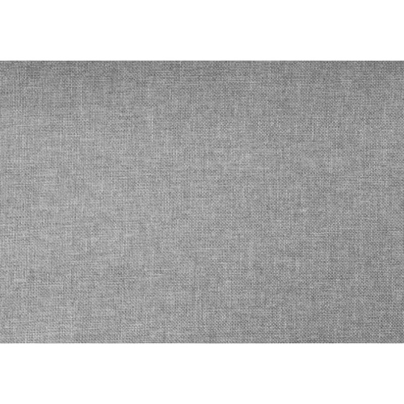 Lit, tête de lit seulement, chambre à coucher, revêtement, aspect lin, transitionnel, gris clair, Double