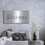 «Live a Good Story» par Susan Ball, art mural en métal-618954900