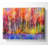 Abstract Forest Colour Strokes - Wrapped Canvas Print-1106207415