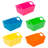 Simplify Plastic Decorative Bin