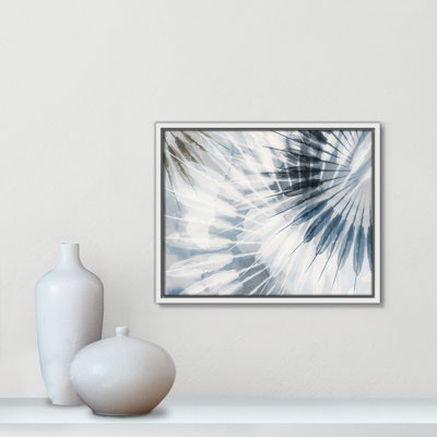 Dance of the Rays I - Blue Version Print par Eva Watts