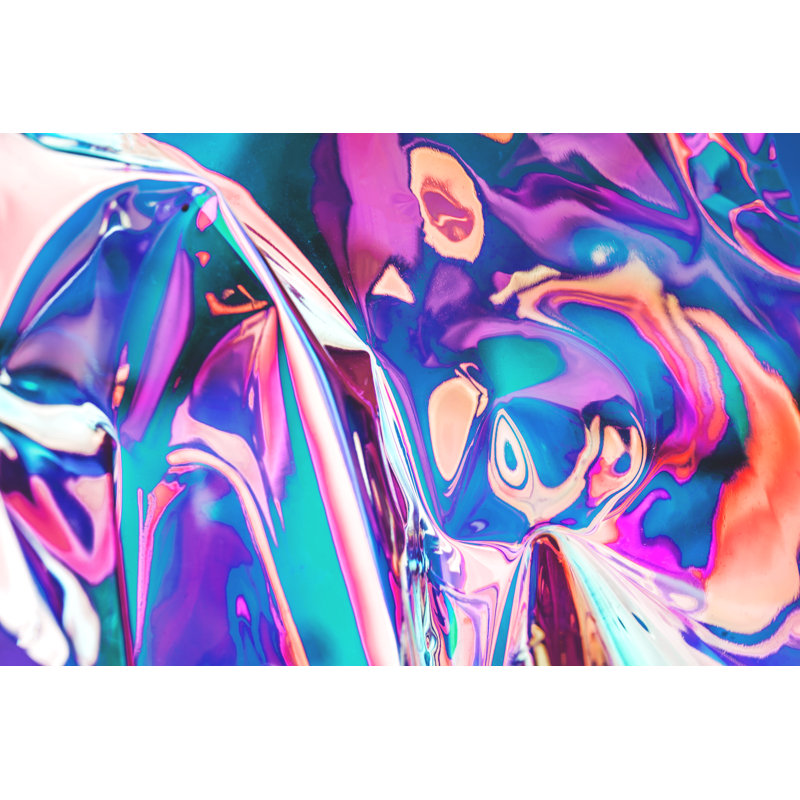 Holographic Foil by Efetova - Wrapped Canvas Print, 30cm H x 46cm W
