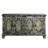 Rustic Gray Finish Console Cabinet