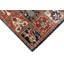 Tapis rouge / noir / beige de haute qualité tissé à la main Aryana