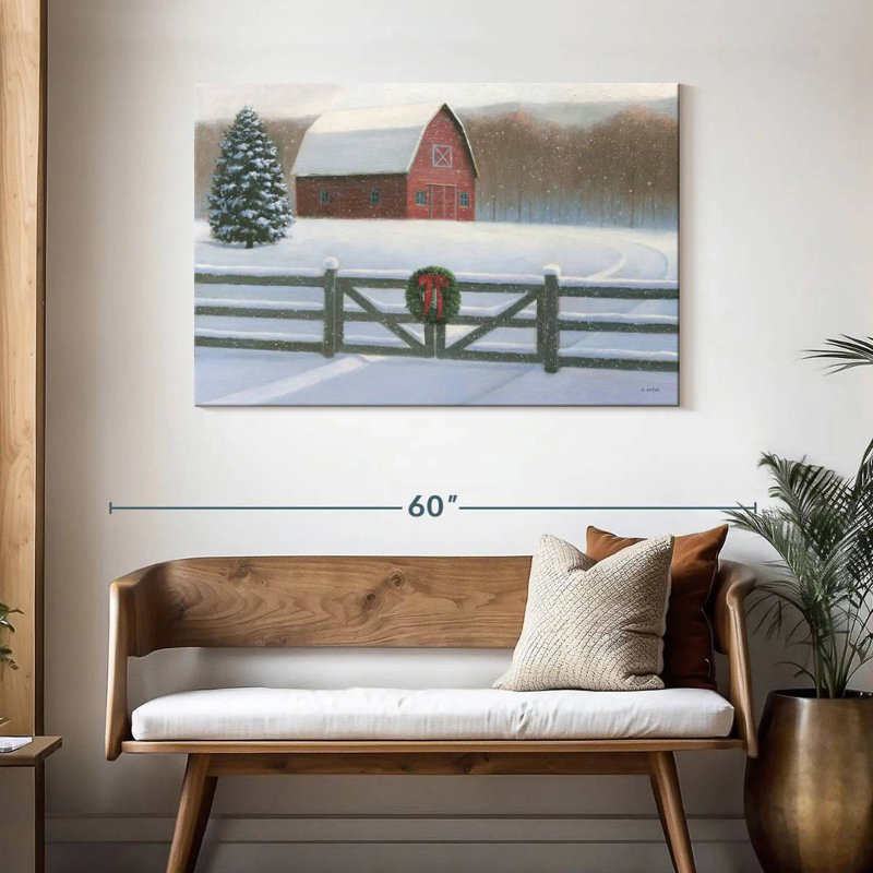 Affinité de Noël VI, H 30 po x l 45 po