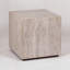 Table de bout ou d'appoint en travertin