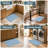 Polanya  Floor Mats Blue Kitchen Mat