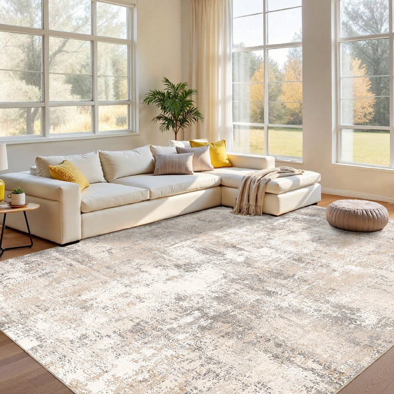 Ahmaad Abstract Area Rug, Rectangle 244 x 305 cm