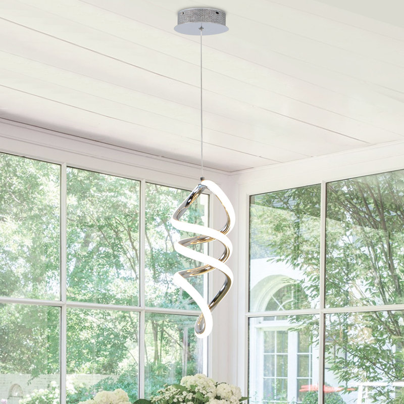 Denizard 1 - Light LED Pendant, Chrome