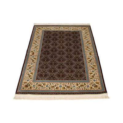 Tapis turc 3 x 5 ivoire et mauve Anatolian