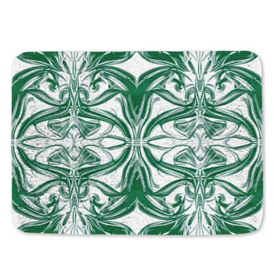 Tapis pour salle de bain en microfibre / microsuède Arleth