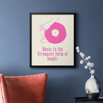 Sweet Melody IV Premium Framed Canvas - Ready to Hang