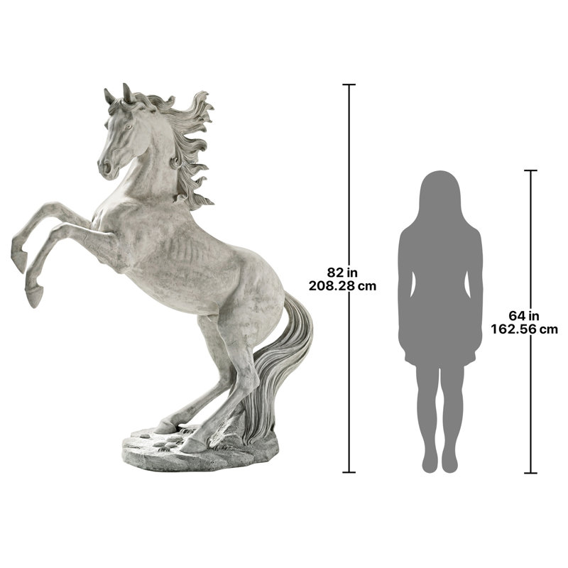 Unbridled Power Equestrian Horse Life Size Statue