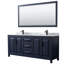 Ensemble de meuble-lavabo double 80 "avec miroir Daria-97902426-97902424-97902420