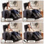Fauteuil inclinable électrique Mason 37 po en cuir noir, double position, avec appui-tête réglable, porte-gobelet et port USB - Noir