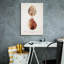 Toile épique Graffiti «Sienna Shell Collector 1» par Annie Warren, 18 po x 26 po-1189092744