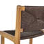 Tabouret de bar d'extérieur en bois d'acacia - Teck