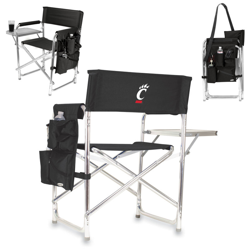 Sports Chair Director Chair, Black, University Of Cincinnati Bearcats