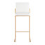 Tabouret de bar et de comptoir à dossier haut Ernestine-357438171-357438163-357438174