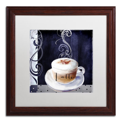 «Cafe Blue II» par Jadaya, impression encadrée