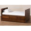 Lit de jour simple avec couchette Keighly-391343325