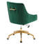 Chaise de bureau en velours Discern Performance par Modway-1079178931