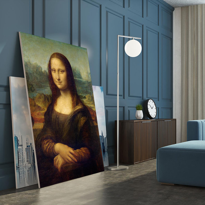 «Mona Lisa», reproduction d'art sur toile géante