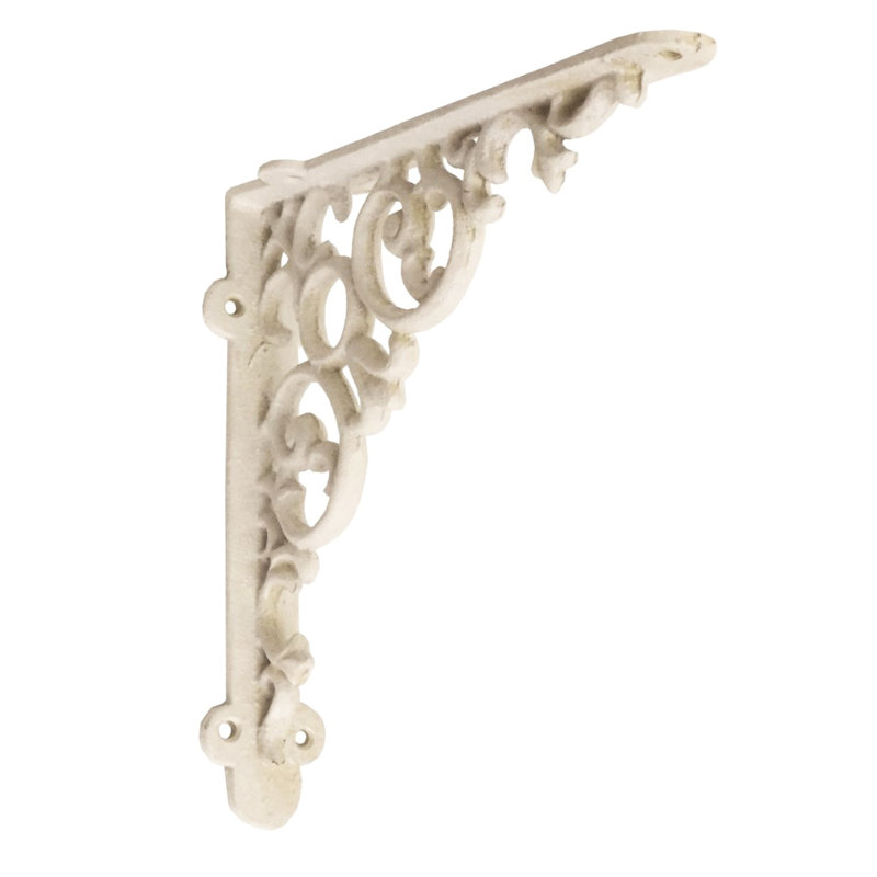 homerville Scroll Shelf Bracket, White