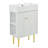 Sedat 12.2 " W Freestanding Standard Free Standing 1 Single Vanity Bathroom Vanity With Ceramic Top