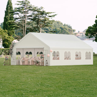 240'' W x 310'' D Metal Party Tent