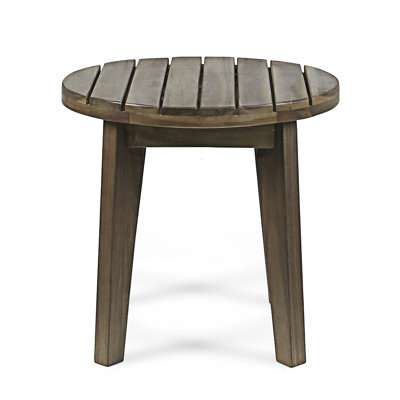 Outdoor Wood Outdoor Side Table