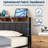 Upholstered Bed Frame with Charging Station and Storage Headboard-204282726-204282734
