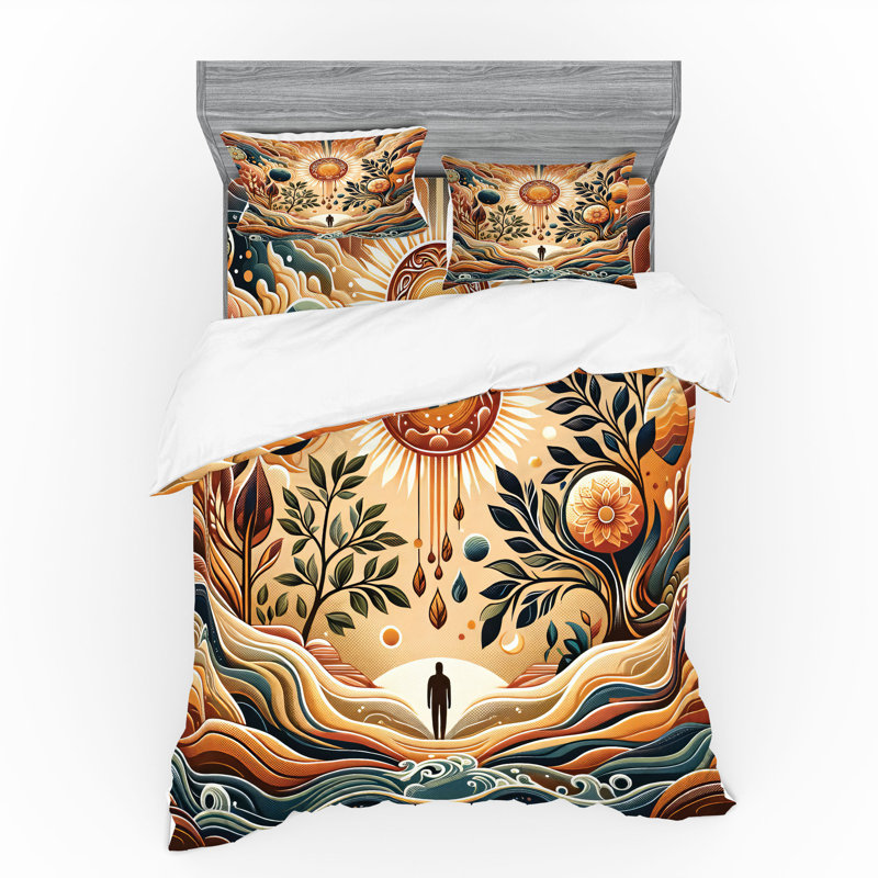 Polyester Not Solid Color Duvet Cover, California King Duvet Cover + 3 Additional Pieces