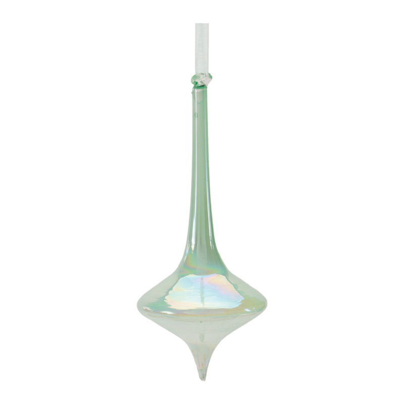 Ensemble de 12 ornements en verre